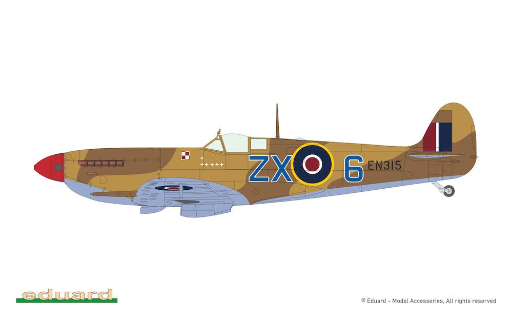 Eduard kits 8282 1:48 Supermarine Spitfire Mk.IXc early version The ProfiPACK edition