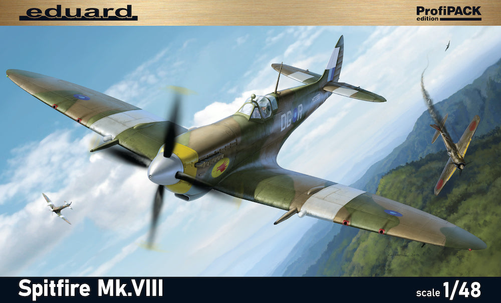 Eduard 8284 1:48 Supermarine Spitfire Mk.VIII ProfiPACK Edition