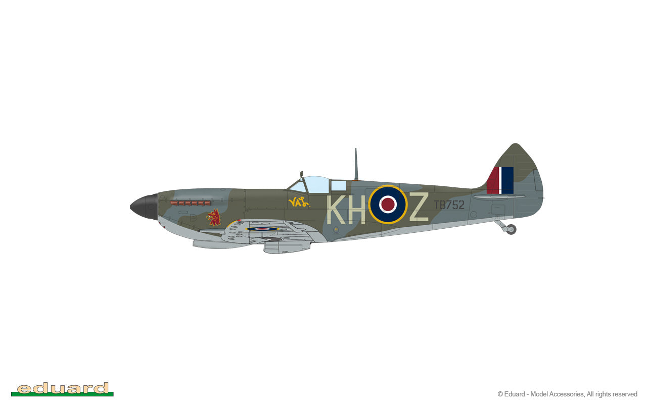 Eduard kits 8286 1:48 Supermarine Spitfire Mk.XVI high back ProfiPACK edition