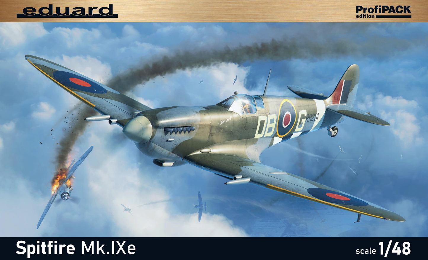 Eduard kits 8288 1:48 Supermarine Spitfire Mk.IXe ProfiPACK edition