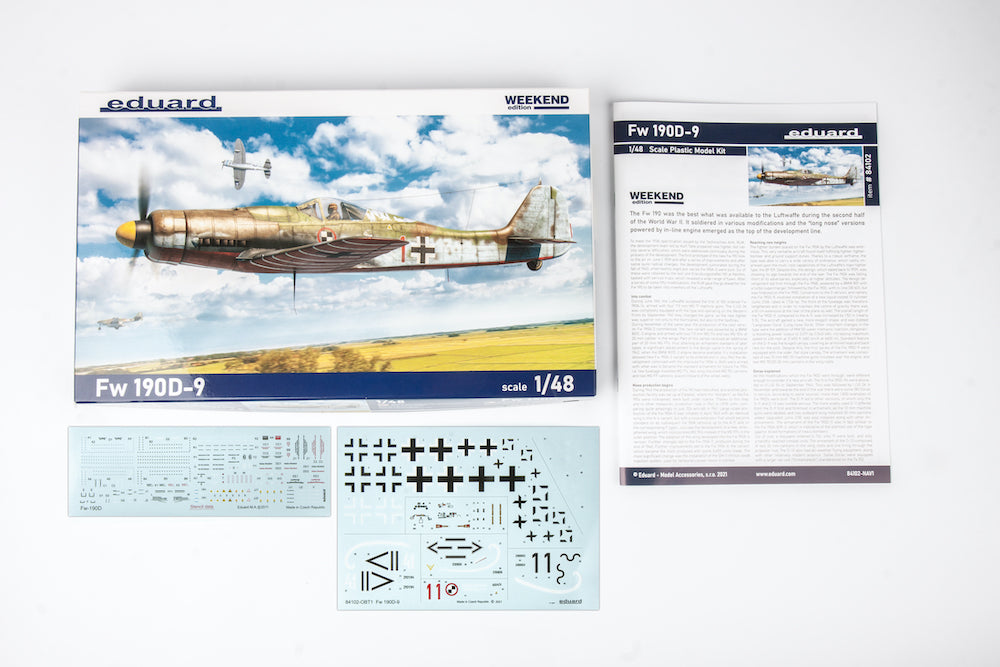 Eduard kits 84102 1:48 Focke-Wulf Fw-190D-9 Weekend edition