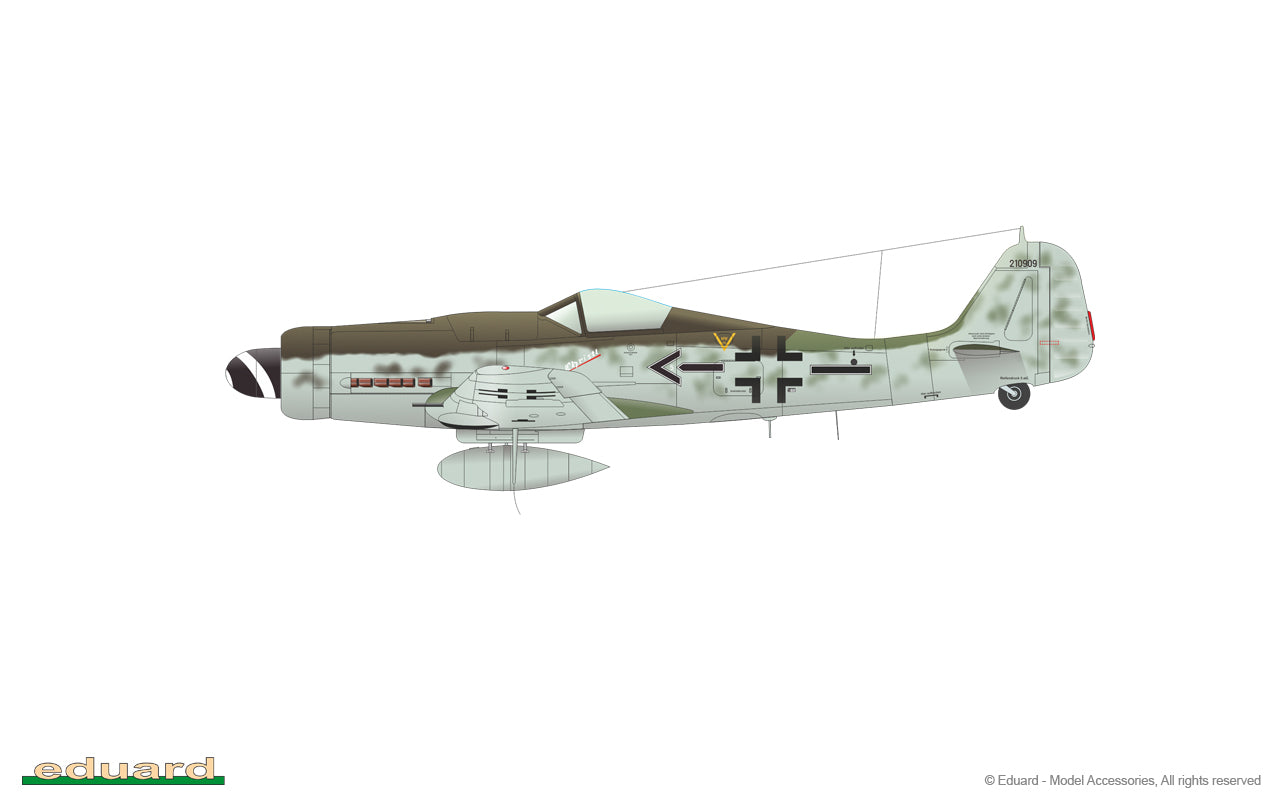 Eduard kits 84102 1:48 Focke-Wulf Fw-190D-9 Weekend edition