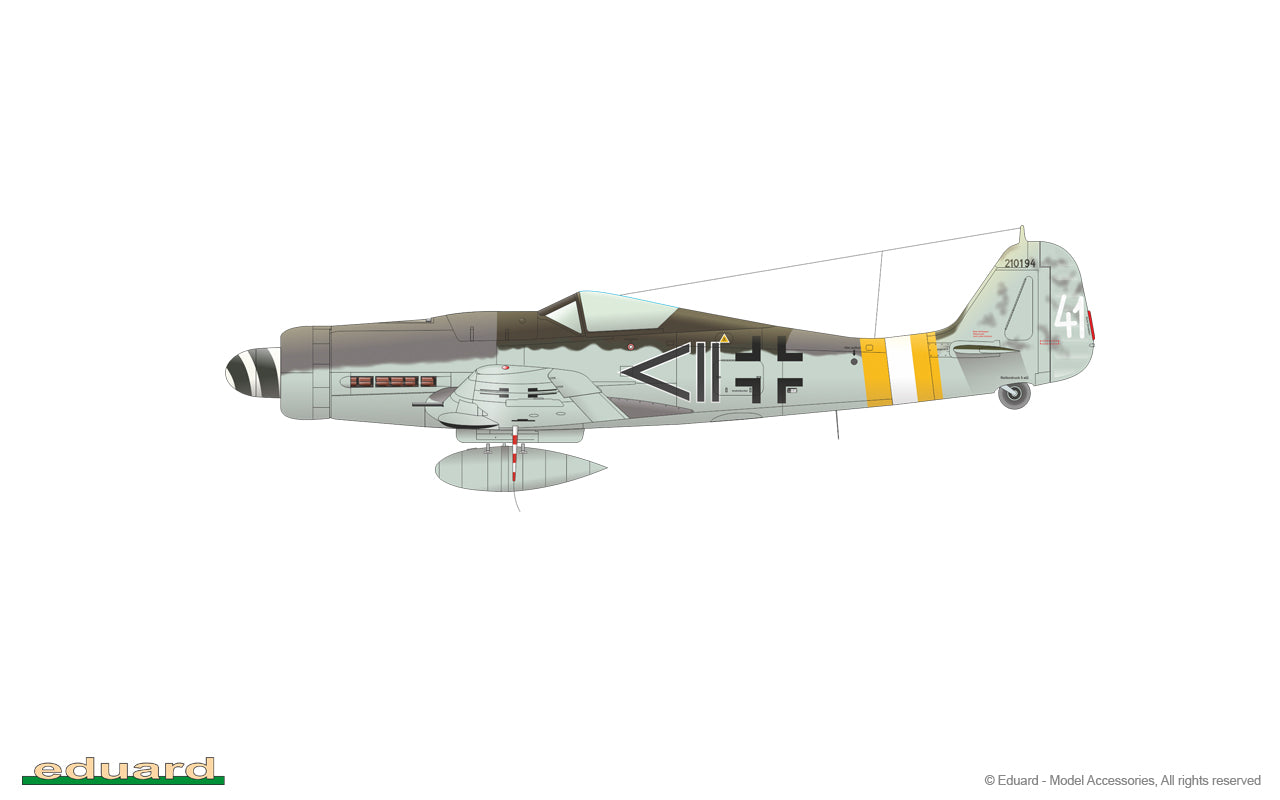 Eduard kits 84102 1:48 Focke-Wulf Fw-190D-9 Weekend edition