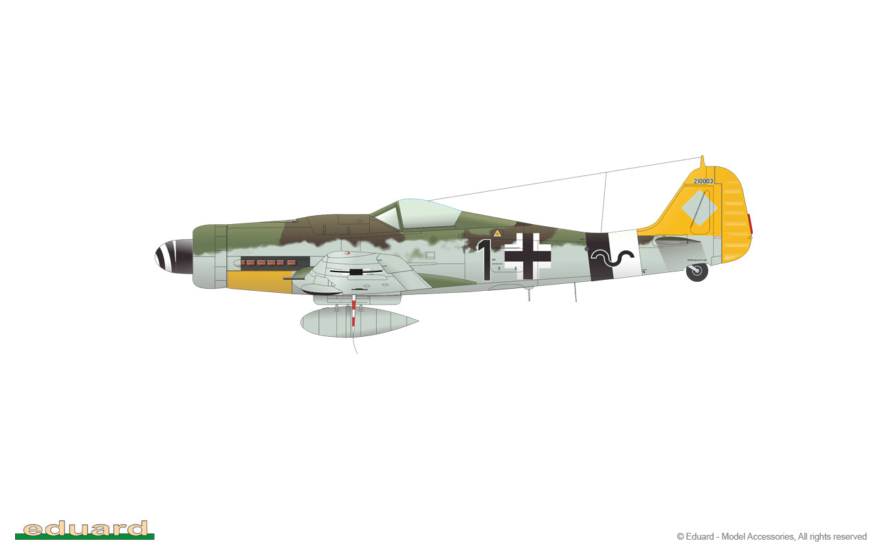 Eduard kits 84102 1:48 Focke-Wulf Fw-190D-9 Weekend edition