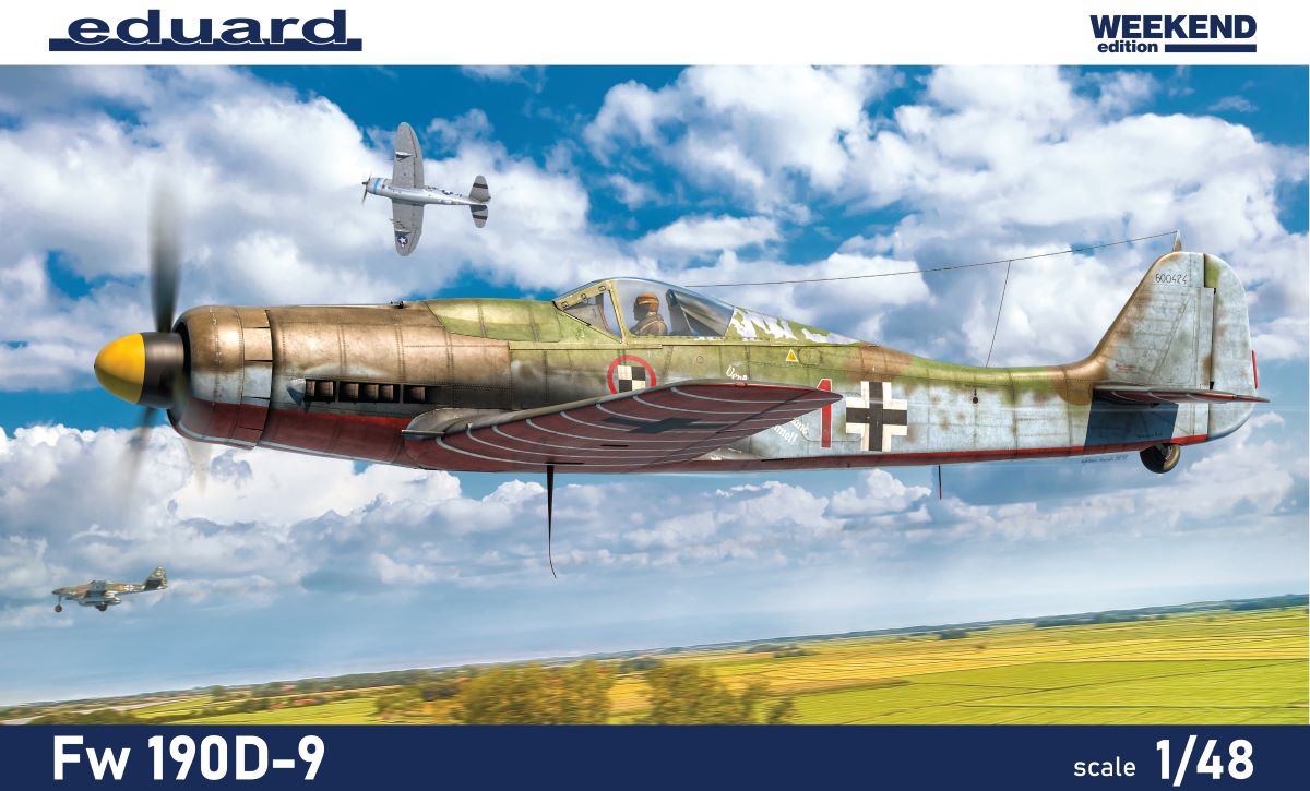 Eduard kits 84102 1:48 Focke-Wulf Fw-190D-9 Weekend edition