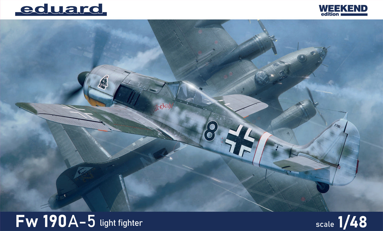 Eduard kits 84118 1:48 Focke-Wulf Fw-190A-5 light fighter