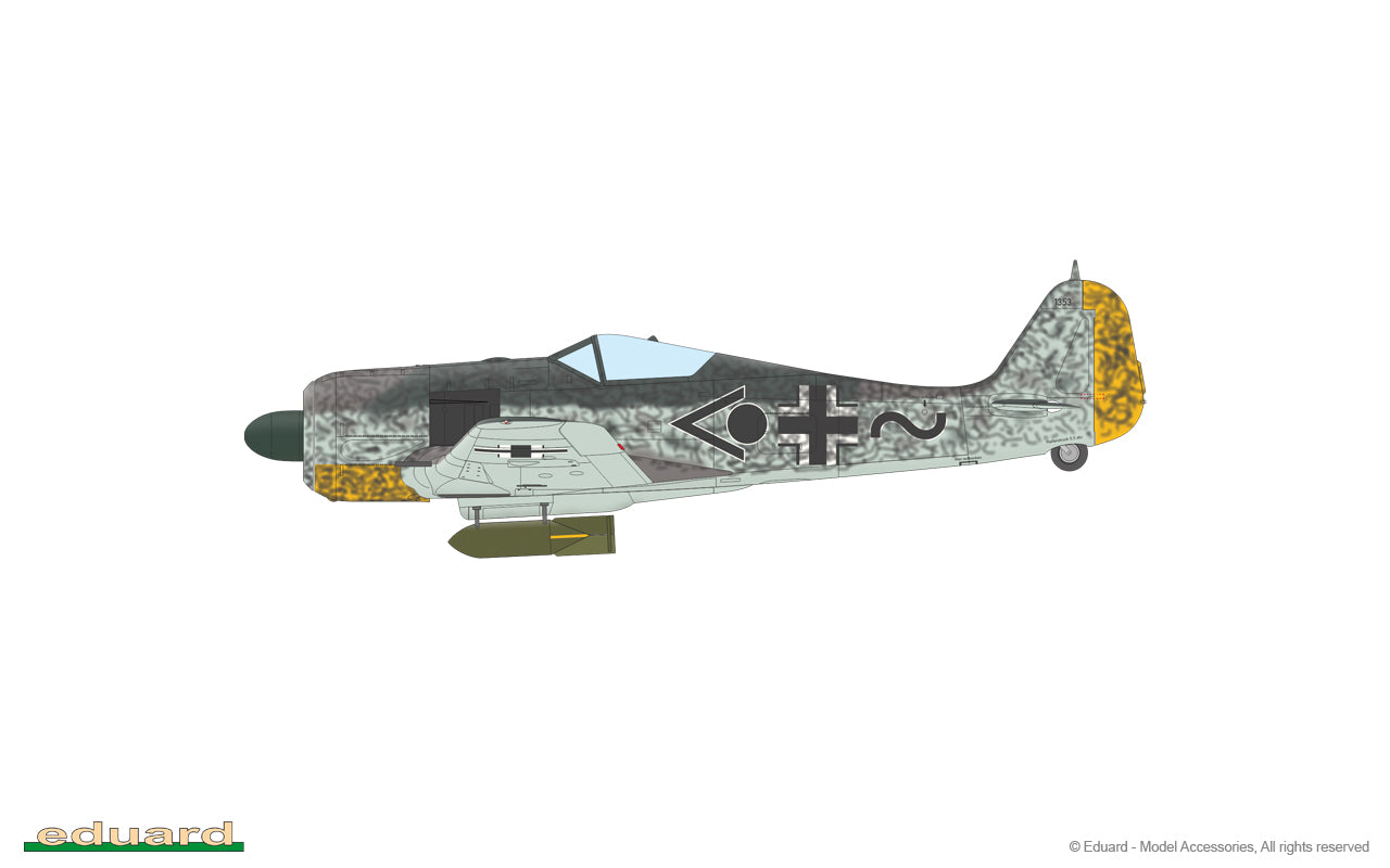 Eduard kits 84118 1:48 Focke-Wulf Fw-190A-5 light fighter