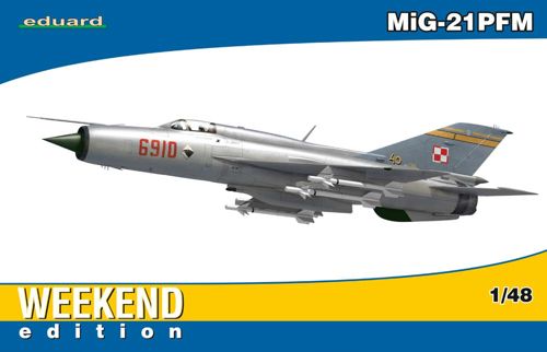 Eduard kits 84124 1:48 Mikoyan MiG-21PFM