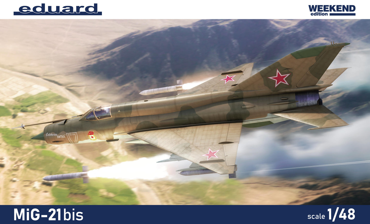 Eduard kits 84130 1:48 MiG-21bis Weekend edition