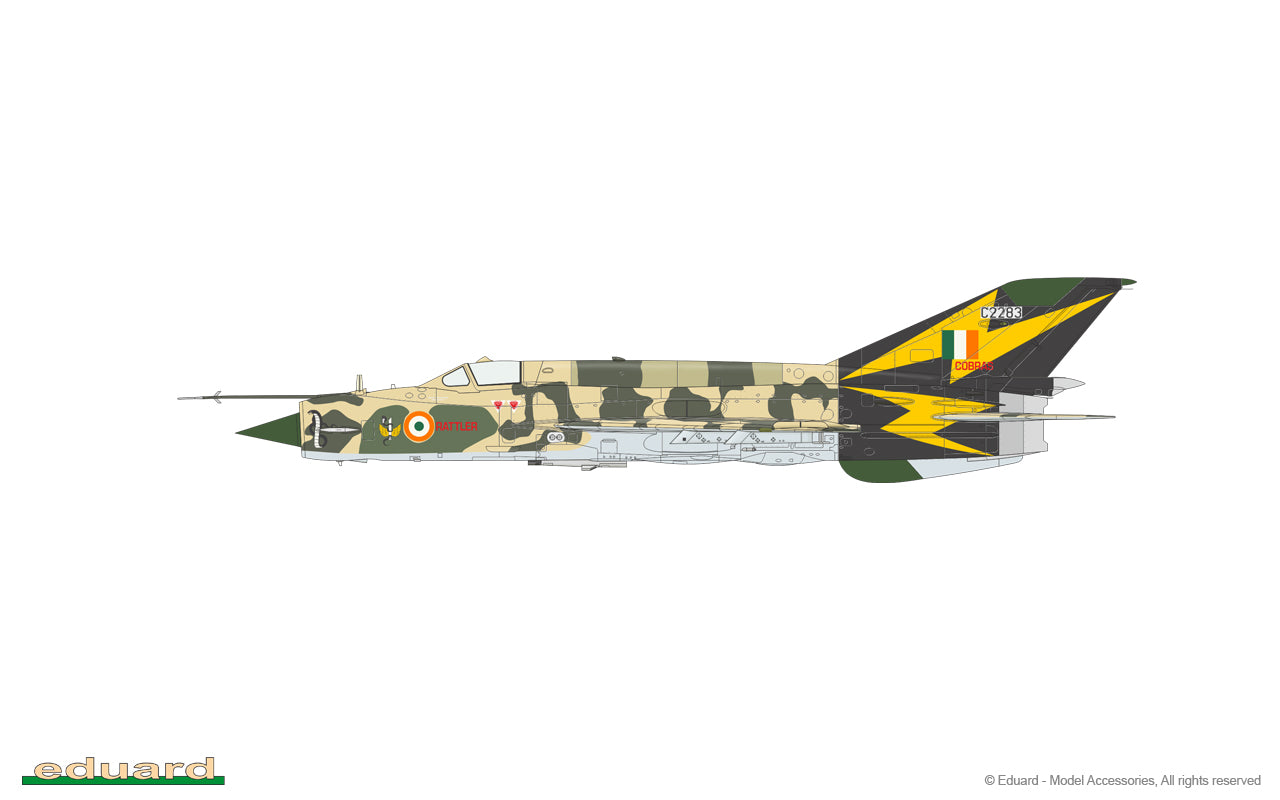 Eduard kits 84130 1:48 MiG-21bis Weekend edition