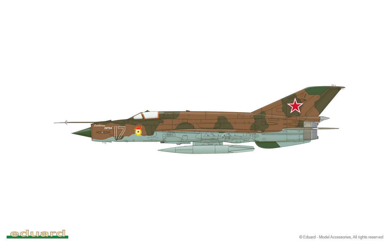 Eduard kits 84130 1:48 MiG-21bis Weekend edition