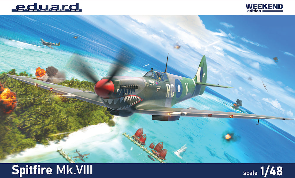 Eduard 84154 1:48 Supermarine Spitfire Mk.VIII Weekend Edition