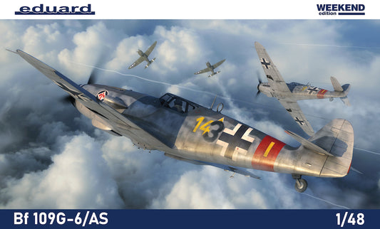 Eduard kits 84169 1:48  Messerschmitt Bf 109G-6/AS Weekend edition