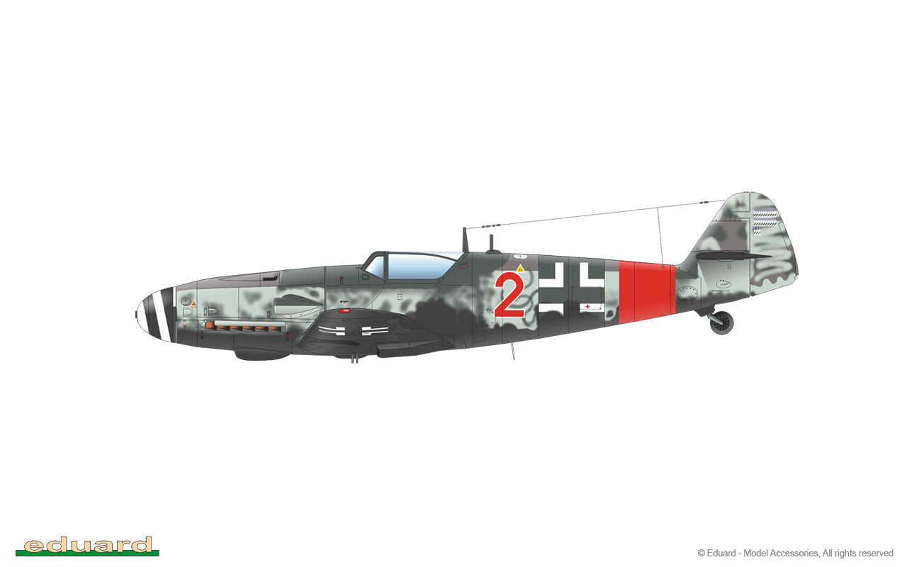 Eduard kits 84169 1:48  Messerschmitt Bf 109G-6/AS Weekend edition