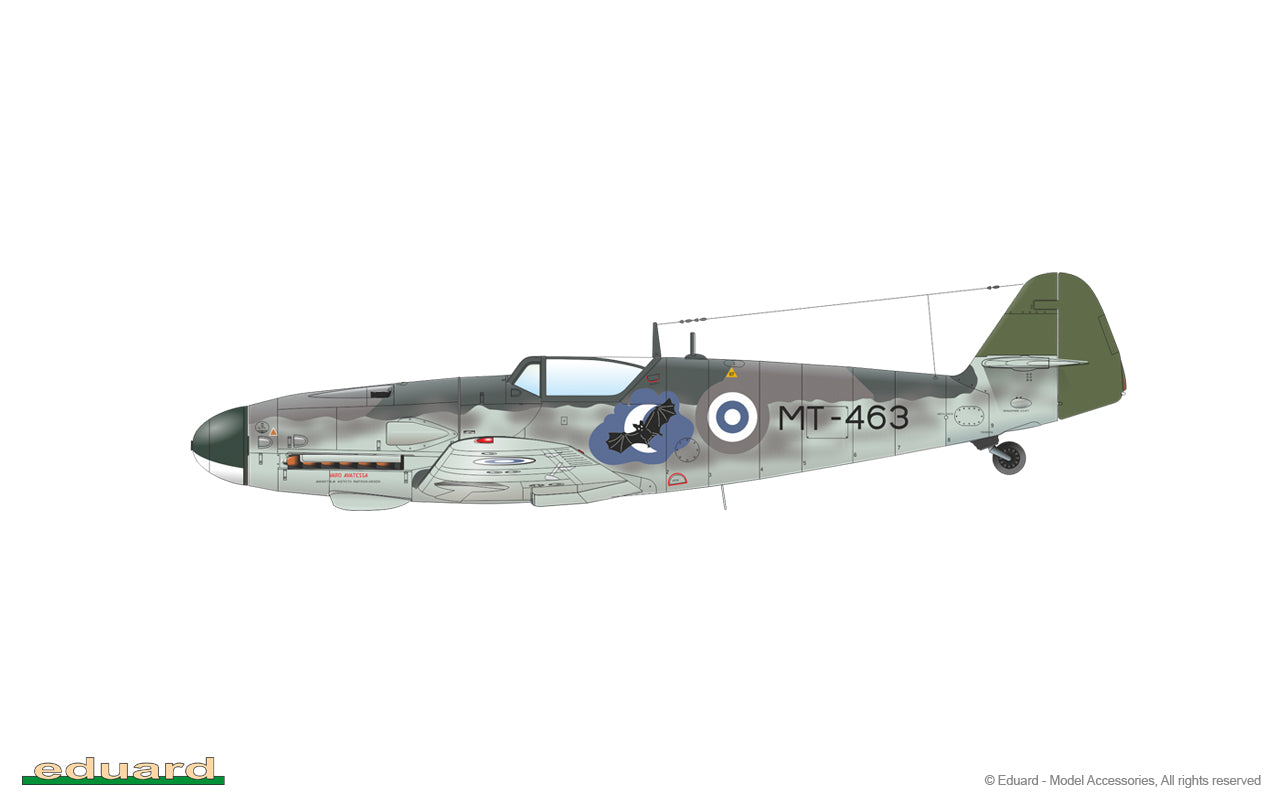 Eduard kits 84169 1:48  Messerschmitt Bf 109G-6/AS Weekend edition