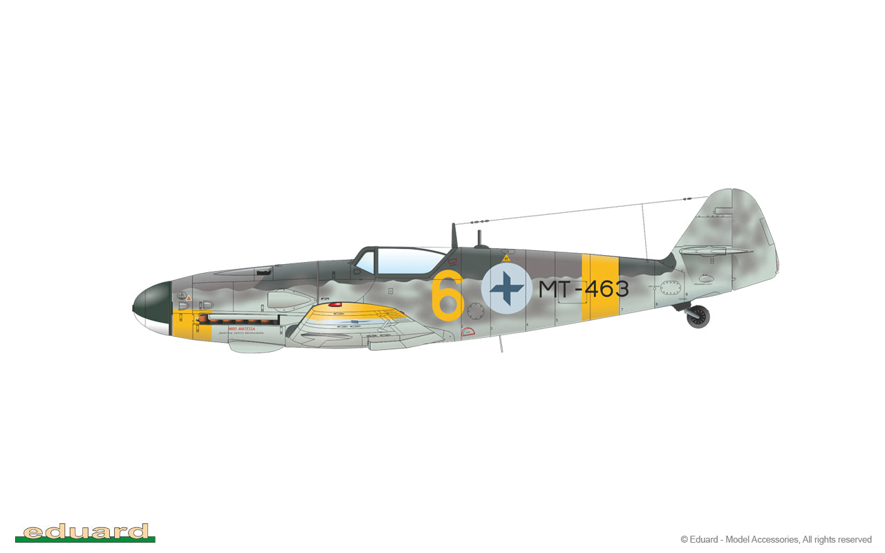 Eduard kits 84169 1:48  Messerschmitt Bf 109G-6/AS Weekend edition