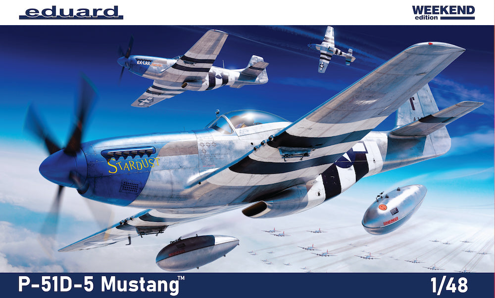 Eduard kits 84172 1:48 P-51D-5 Mustang Weekend edition