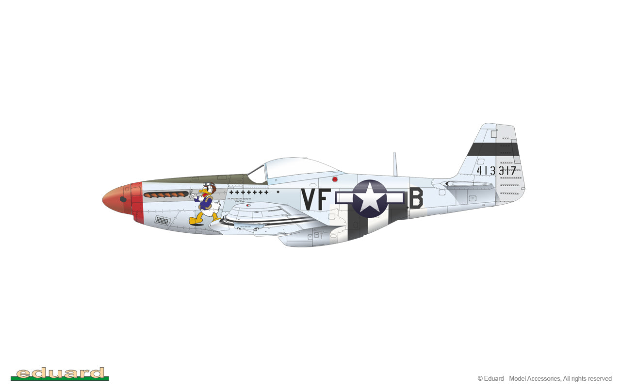 Eduard kits 84172 1:48 P-51D-5 Mustang Weekend edition