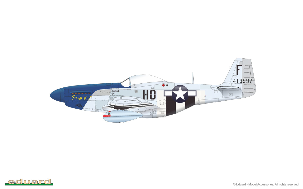 Eduard kits 84172 1:48 P-51D-5 Mustang Weekend edition