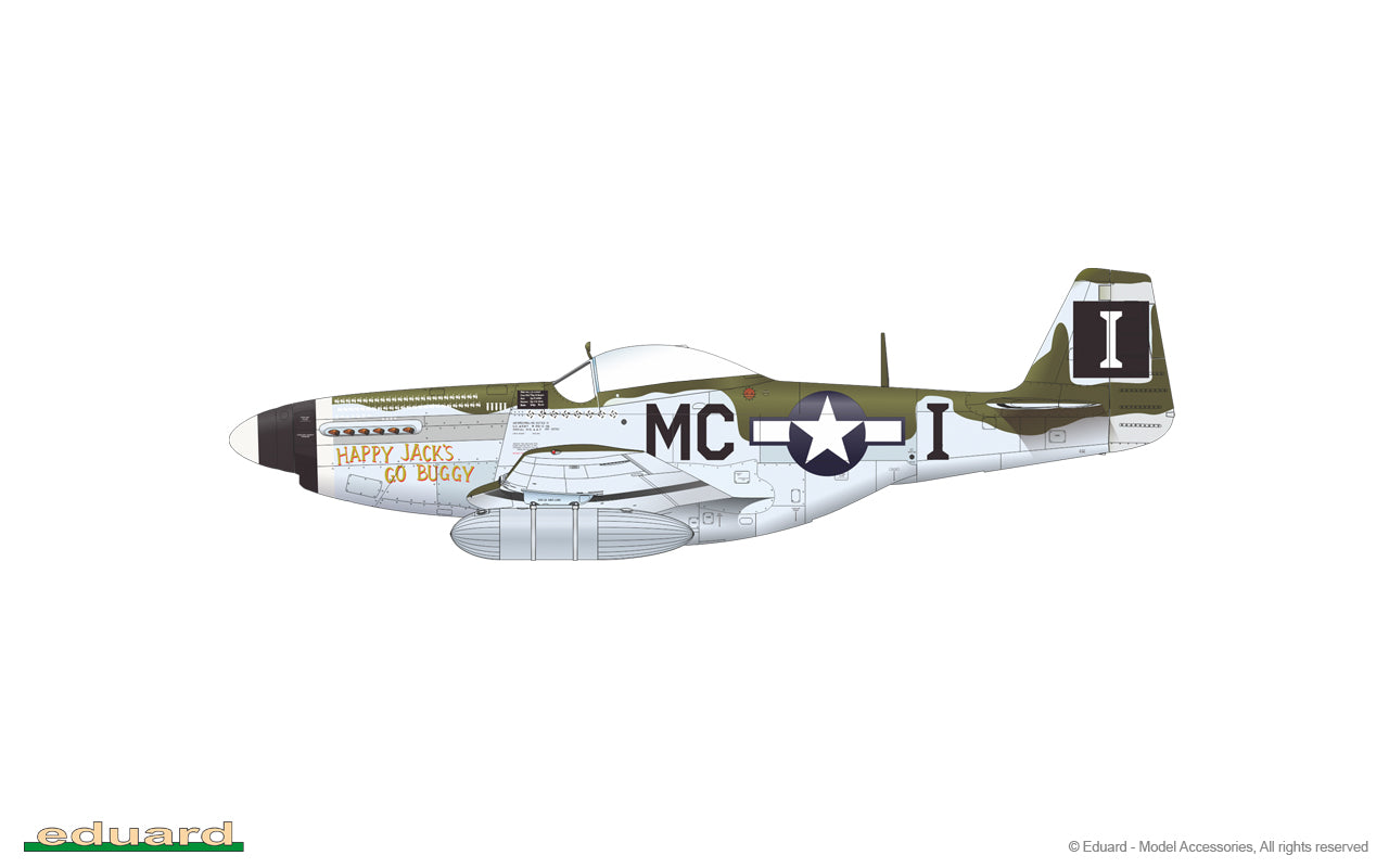 Eduard kits 84172 1:48 P-51D-5 Mustang Weekend edition