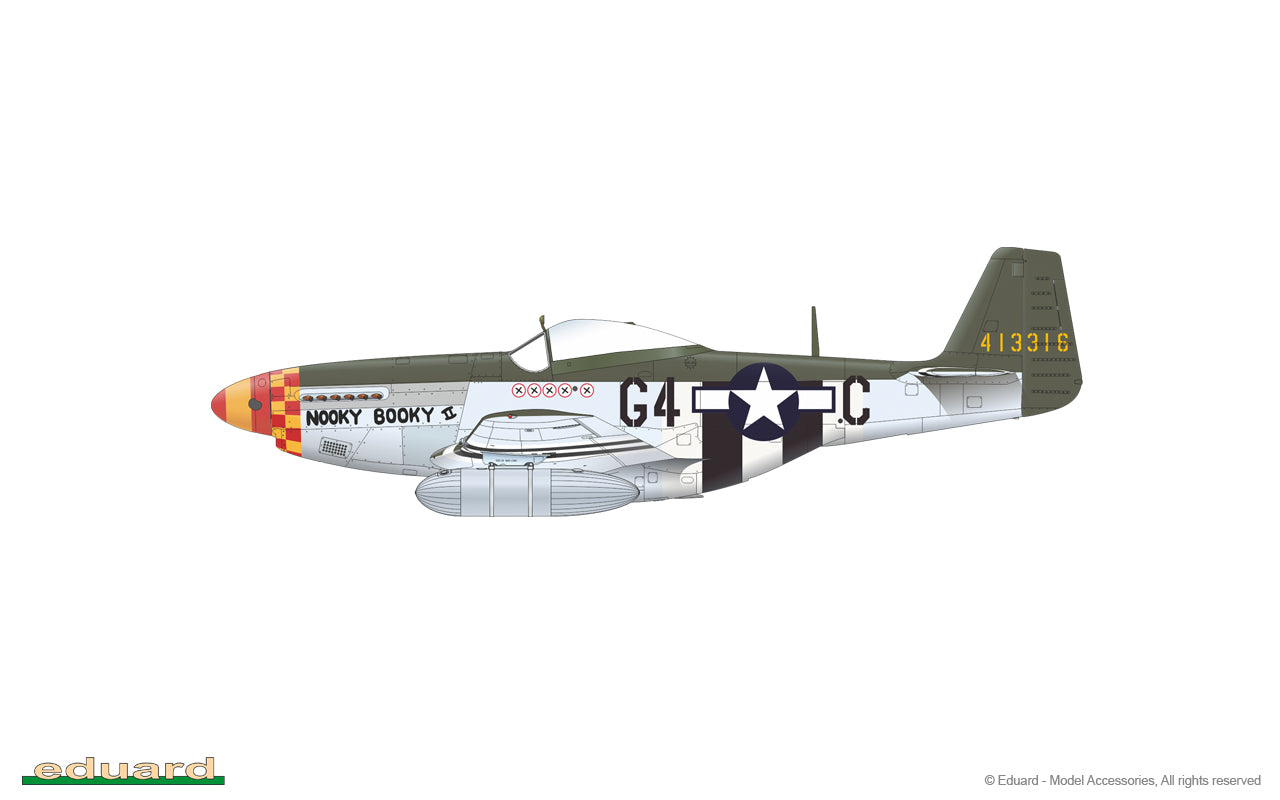 Eduard kits 84172 1:48 P-51D-5 Mustang Weekend edition