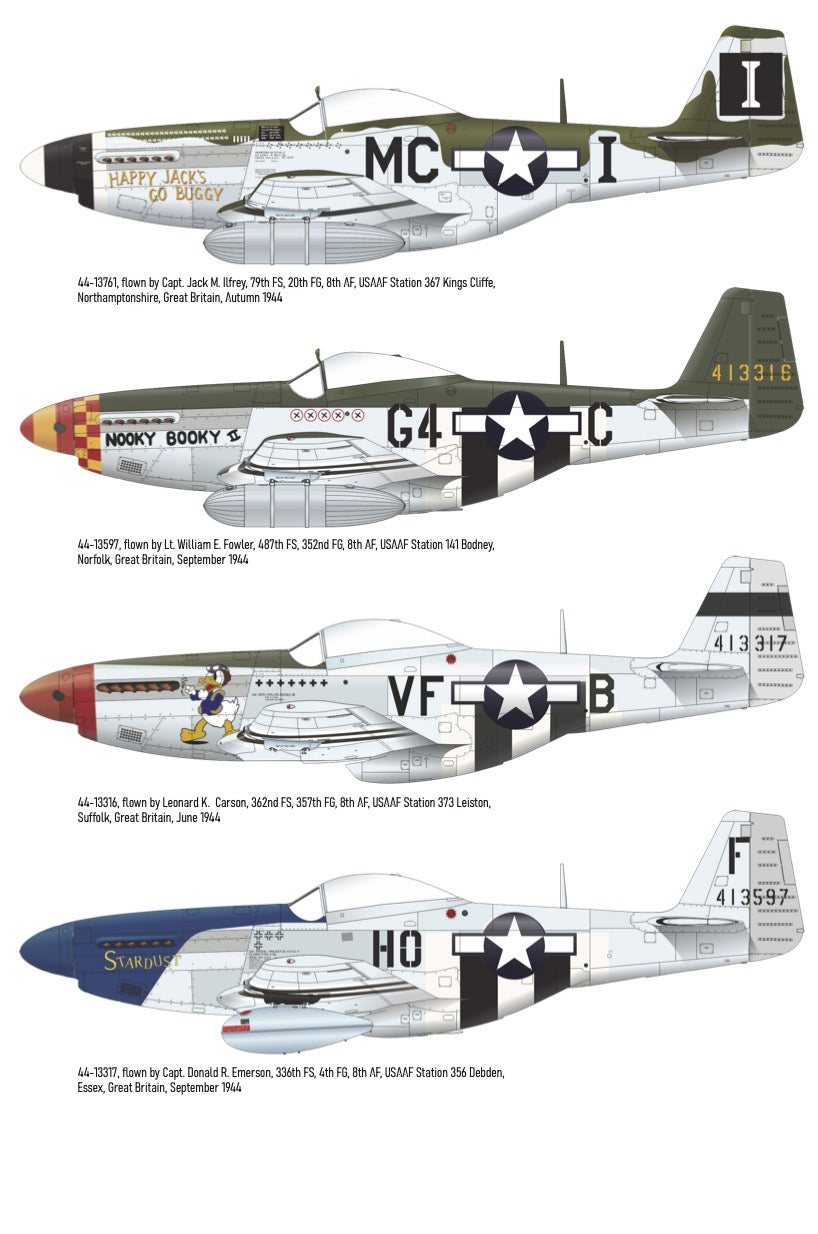 Eduard kits 84172 1:48 P-51D-5 Mustang Weekend edition