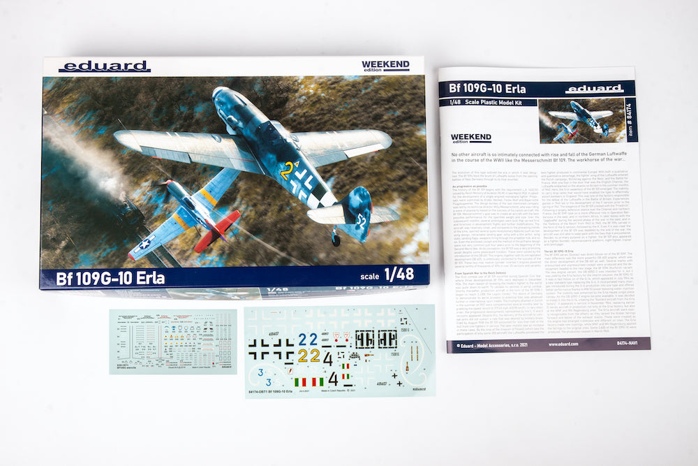 Eduard 84174 1:48 Messerschmitt Bf-109G-10 ERLA Weekend Edition