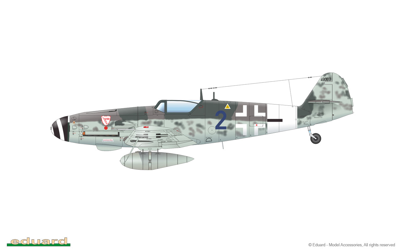 Eduard 84174 1:48 Messerschmitt Bf-109G-10 ERLA Weekend Edition