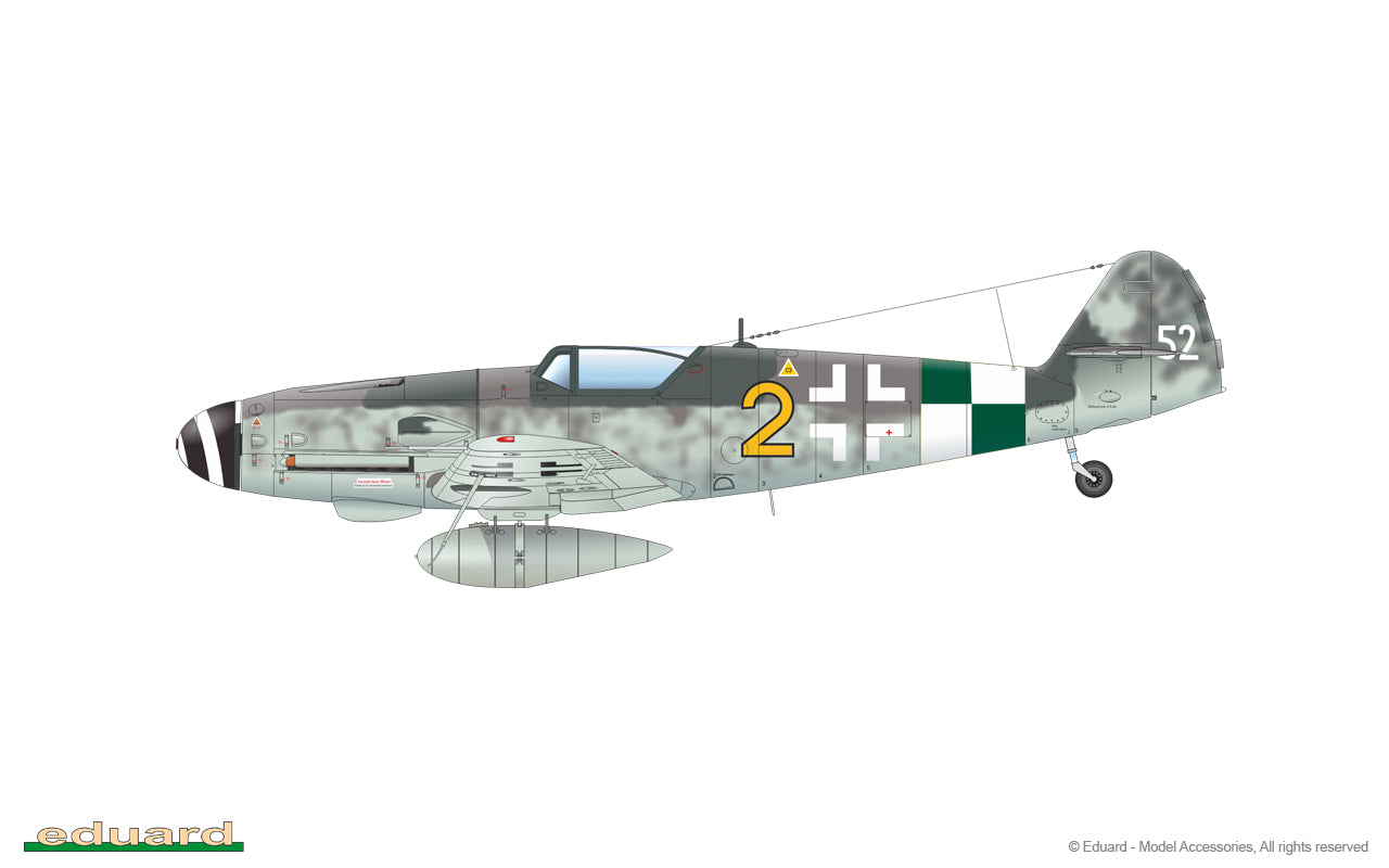 Eduard 84174 1:48 Messerschmitt Bf-109G-10 ERLA Weekend Edition