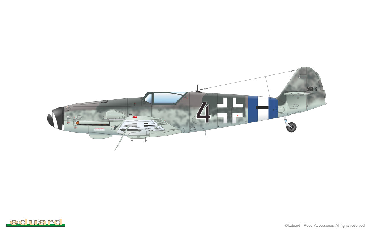 Eduard 84174 1:48 Messerschmitt Bf-109G-10 ERLA Weekend Edition