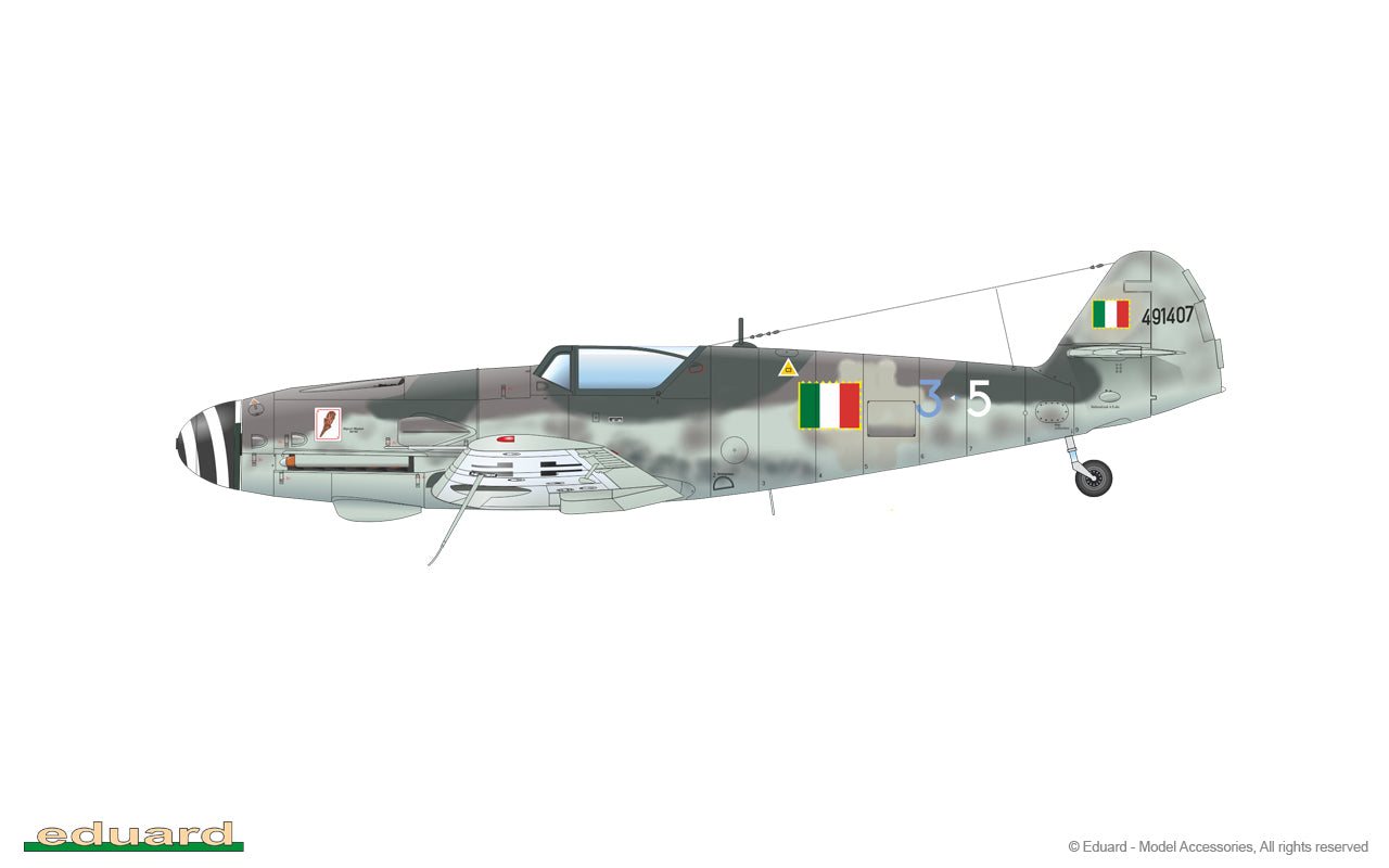 Eduard 84174 1:48 Messerschmitt Bf-109G-10 ERLA Weekend Edition