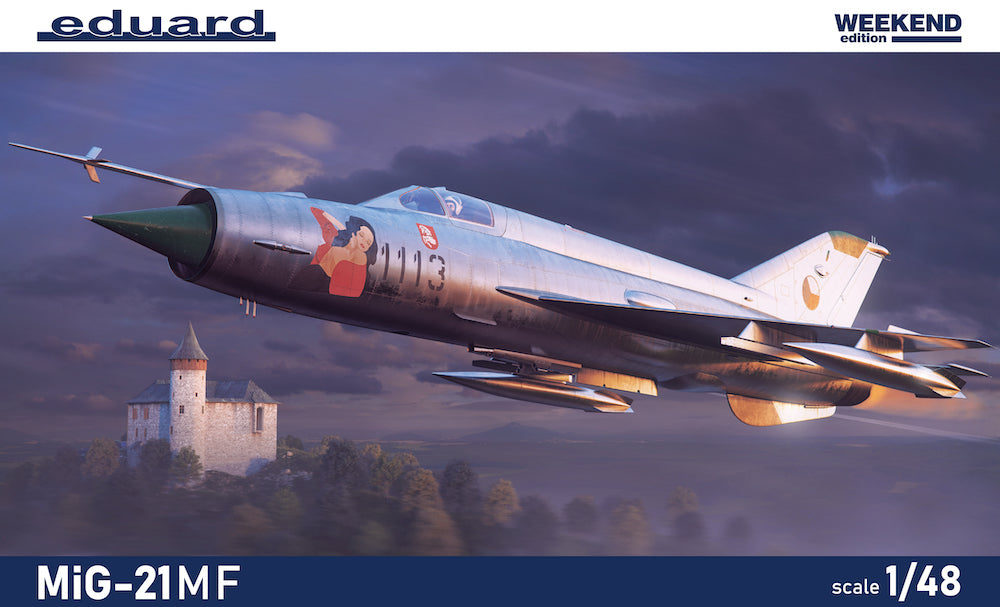 Eduard 84177 1:48 Mikoyan MiG-21MF Weekend Edition