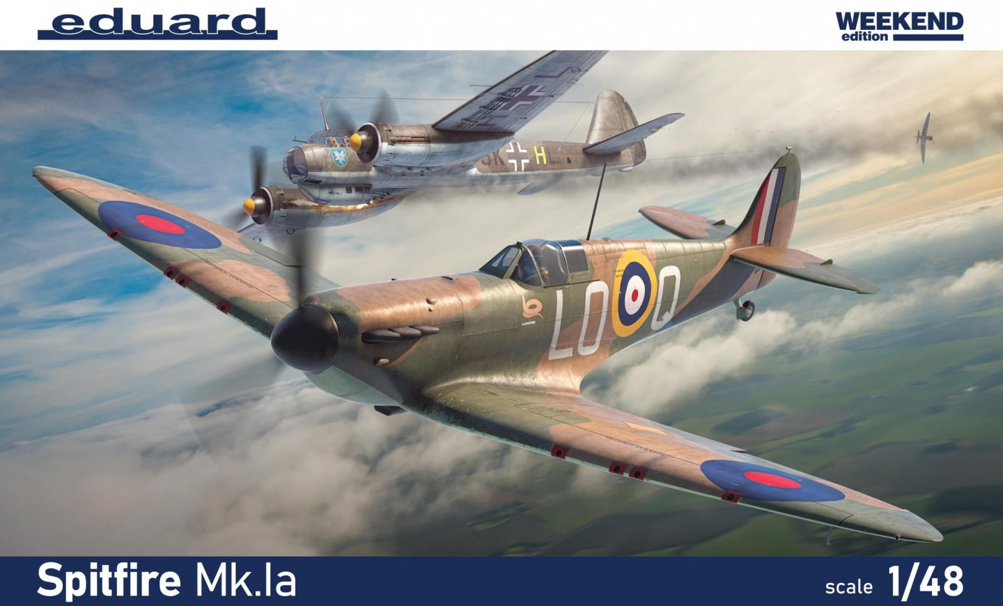 Eduard 84179 1:48 Supermarine Spitfire Mk.Ia Weekend Edition