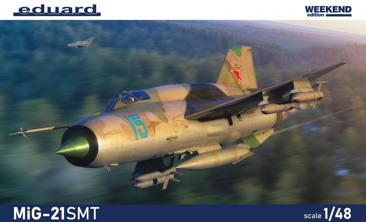 Eduard kits 84180 1:48 Mikoyan MiG-21SMT Weekend edition