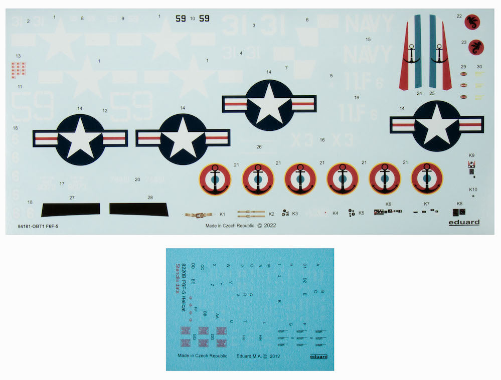 Eduard 84181 1:48 Grumman F6F-5 Hellcat Weekend Edition