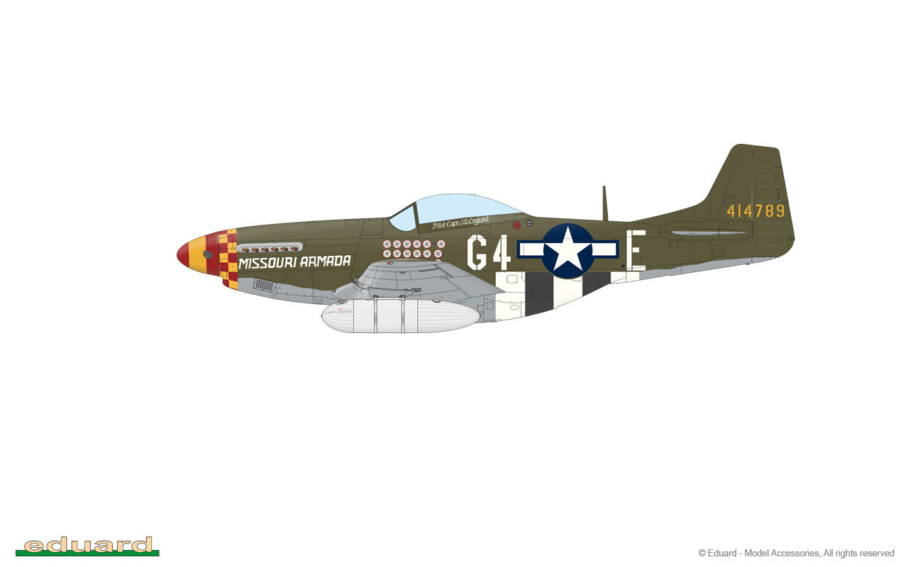 Eduard 84184 1:48 P-51D-10 Mustang Weekend Edition