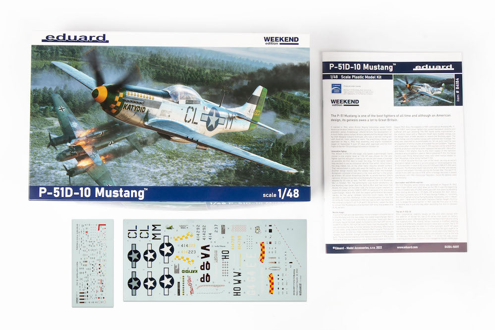 Eduard 84184 1:48 P-51D-10 Mustang Weekend Edition