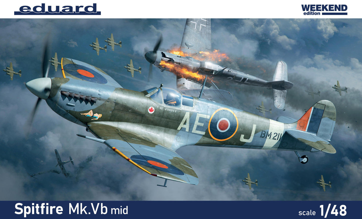 Eduard 84186 1:48 Supermarine Spitfire Mk.Vb mid Weekend Edition