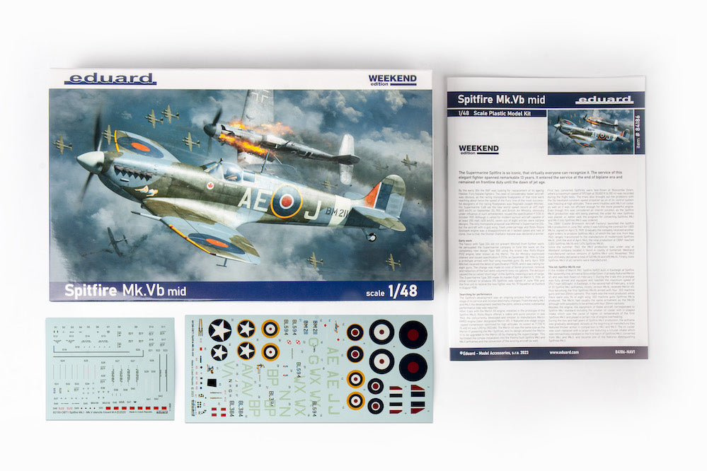 Eduard 84186 1:48 Supermarine Spitfire Mk.Vb mid Weekend Edition