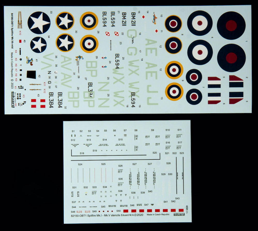 Eduard 84186 1:48 Supermarine Spitfire Mk.Vb mid Weekend Edition