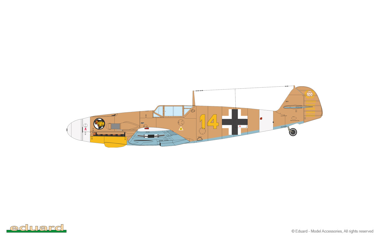 Eduard 84188 1:48 Messerschmitt Bf109 F-4 Weekend Edition