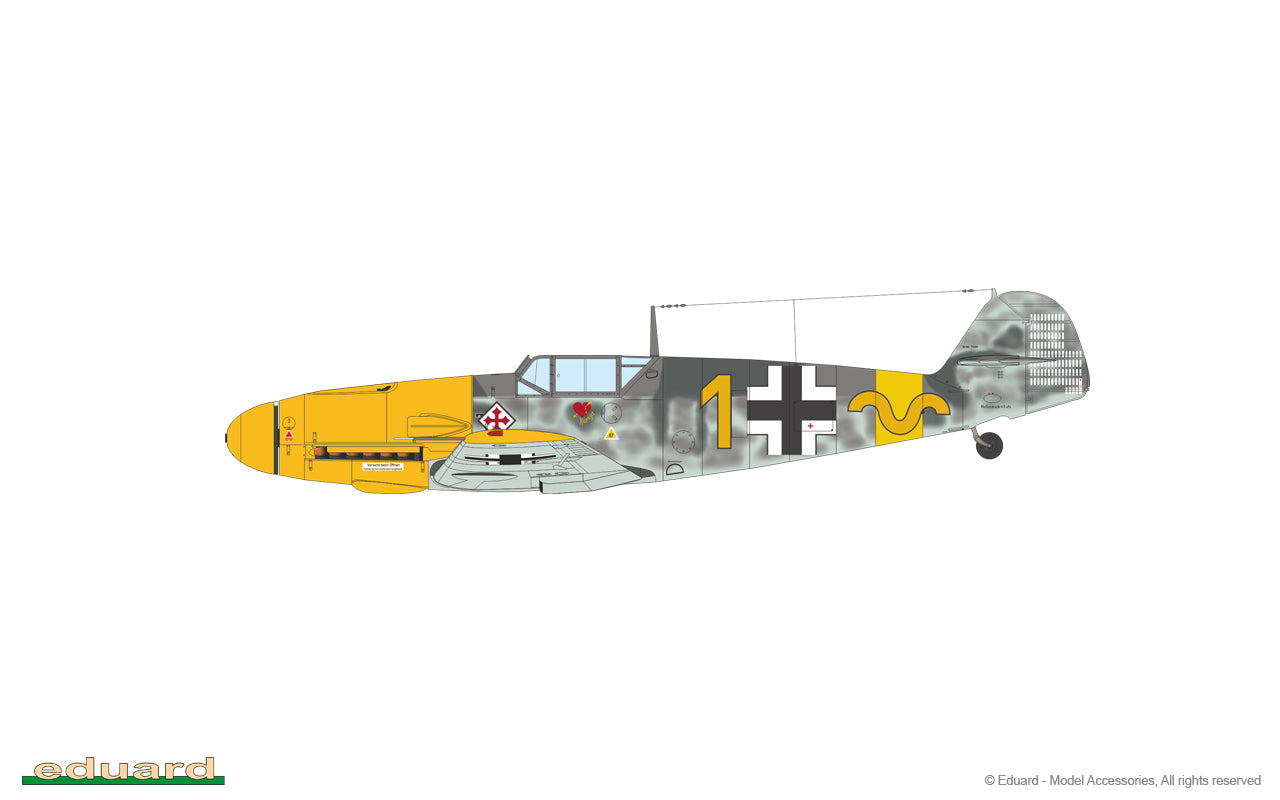 Eduard 84188 1:48 Messerschmitt Bf109 F-4 Weekend Edition