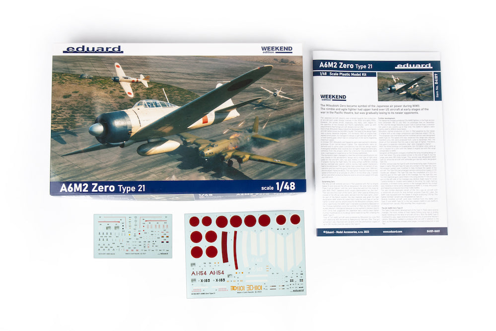 Eduard 84189 1:48 Mitsubishi A6M2 Zero Type 21 - Weekend Edition