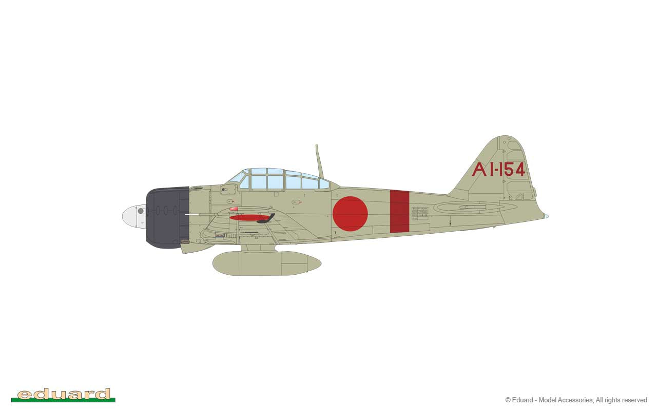 Eduard 84189 1:48 Mitsubishi A6M2 Zero Type 21 - Weekend Edition