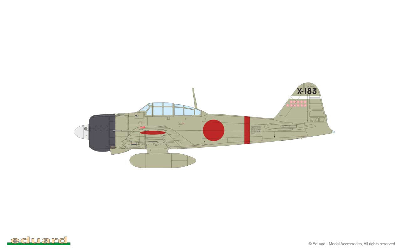 Eduard 84189 1:48 Mitsubishi A6M2 Zero Type 21 - Weekend Edition