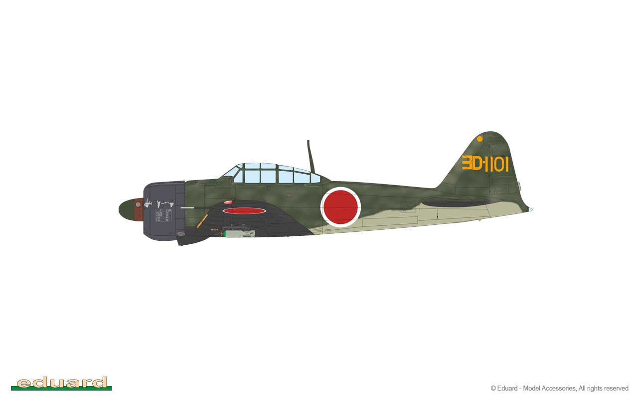 Eduard 84189 1:48 Mitsubishi A6M2 Zero Type 21 - Weekend Edition