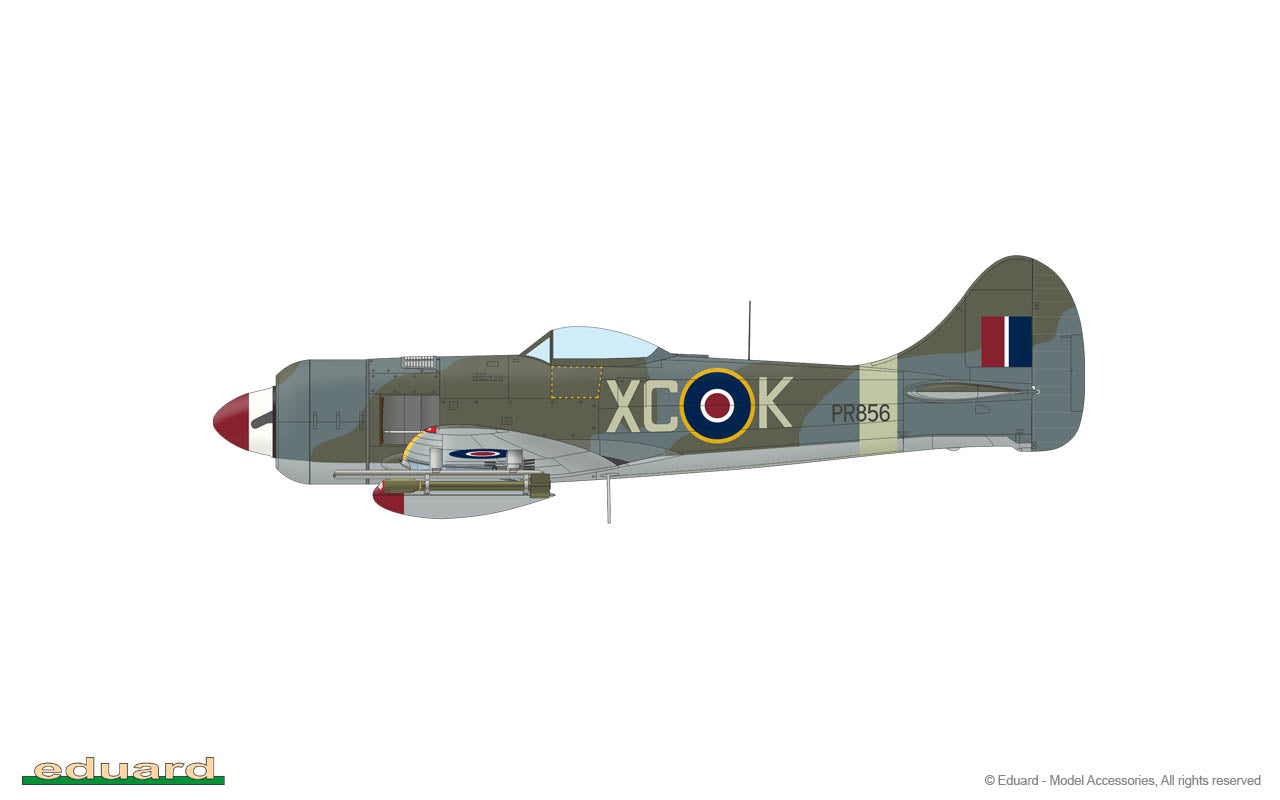 Eduard 84190 1:48 Hawker Tempest Mk.II - Weekend Edition