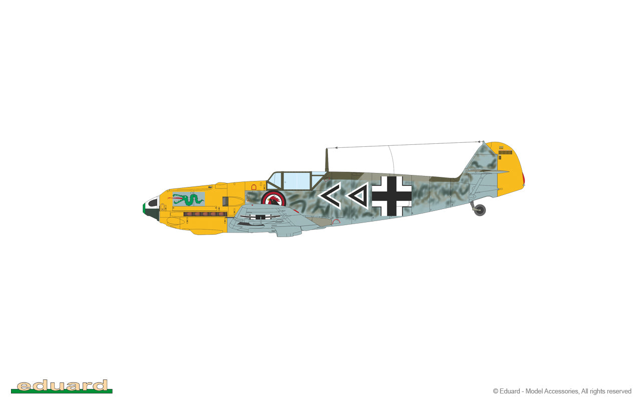 Eduard kits 84196 1:48 Messerschmitt Bf-109E-4 1/48 	Weekend edition