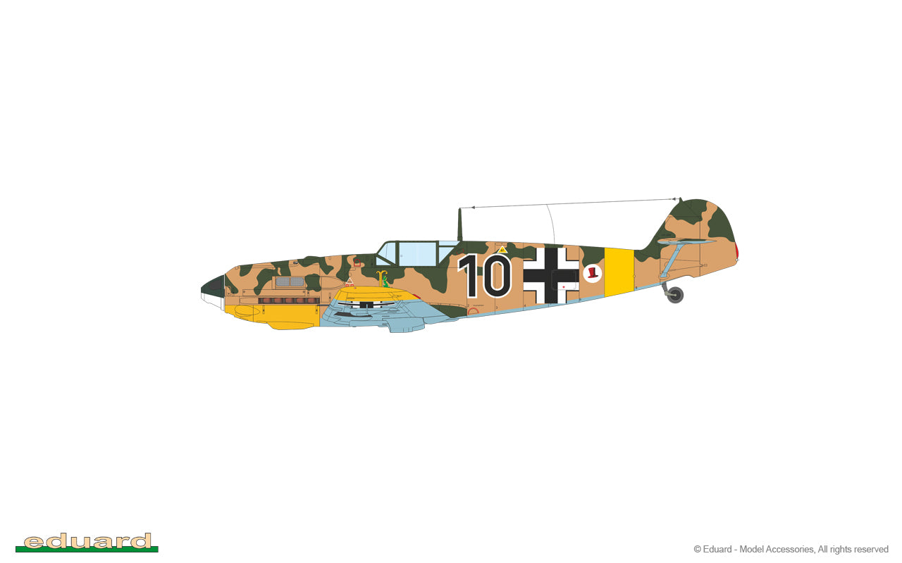 Eduard kits 84196 1:48 Messerschmitt Bf-109E-4 1/48 	Weekend edition