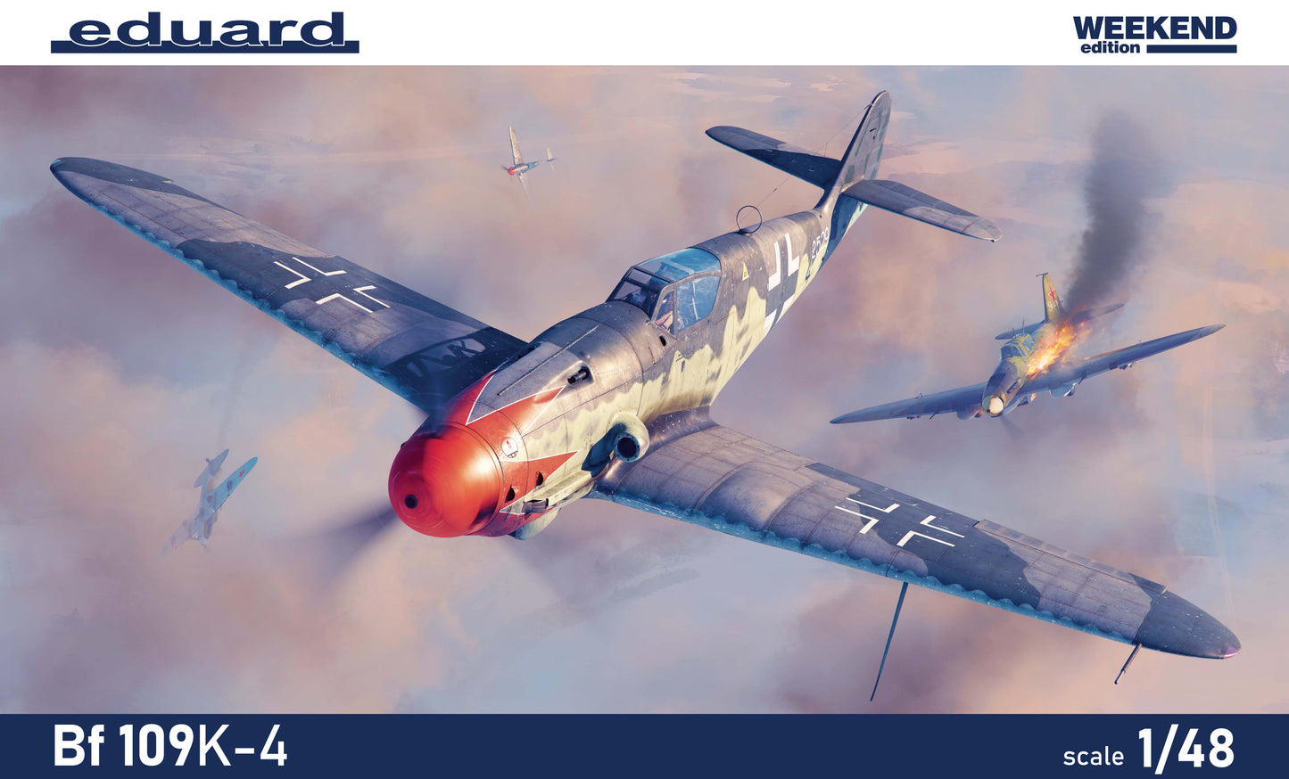 Eduard kits 84197 1:48 Messerschmitt Bf-109K-4 Weekend edition